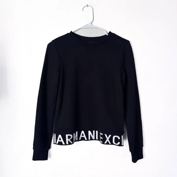 Armani Exchange Crewneck Sweatshirt Joggers Set - Picture 6 of 7